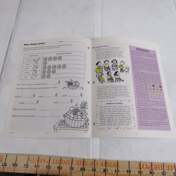 What Comes Next BIG BOOK (almost 2 feet tall) with teacher pages CLASSROOM SIZE - Picture 14 of 16